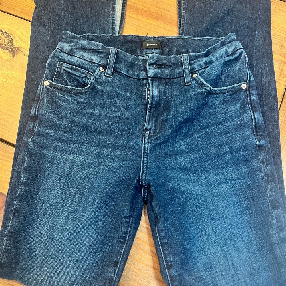 Express Women's Blue Jeans